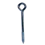 Hindley 11101 Lag Thread Eye Bolt 1/4" Diameter X 3-3/4" Length