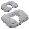 APSI WTV-AP19-GY Gray Air Pump Inflatable Neck Pillow