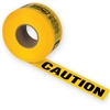 Ivy Classic 14000 Yellow 300' Caution Tape, 2 Mil Thick