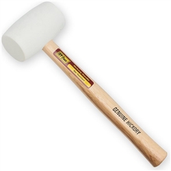 Ivy Classic 15039 32 OZ White Rubber Mallet Hardwood Handle