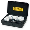 IVY Classic 28118 8 Piece Bi Metal Plumbers Hole Saw Kit with Arbors, Sturdy Plastic Case