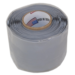 MSP Industrial Wrap, IW-HVAC-GRAY, Gray, 1-1/2 x 10 FT, Multi Purpose Repair Self Fusing Silicone Sealing Tape