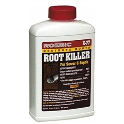 Roebic, K-77, 2 LB Root Killer, Keeps Sewer & Drain Lines Free From Tree & Shrub Roots