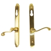 Marks K2750-3 Polished Brass US3 Lever Plate Trim Set For The Marks Thinline 2750 Series