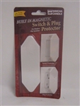 Simcha Candle SW-1011 White Switch & Plug Guard Protector For Decora Flat Switches