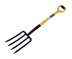 Tuff Stuff 52934 4 Tine Spading Fork With Fiberglass Handle