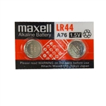Maxwell LR44 Special 2 Pack Alkaline A76 1.5V Battery