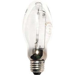 Plusrite, LU100/MED, 100 Watt ED17 High Pressure Sodium Bulb, Medium Base, Clear