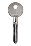 (Like Wilson Top Security Key WI-6183)  Cross Key Key Blank