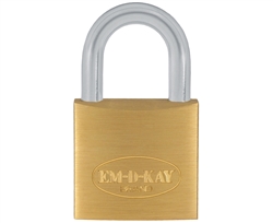 Em-D-Kay 1300 1-1/4" Body Solid Brass Padlock With 1-3/4" Shackle
