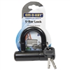 Em-D-Kay 2451 Mini U-Bar Lock With Hardened Shackle