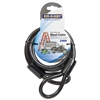 Em-D-Kay 2464 Vinyl Sleeved 3/8" x 6' Steel Cable Bike Lock