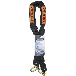 Em-D-Kay 2492 Cotton Sleeved 10mm x 4' Hardened Steel Chain