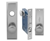 Em-D-Kay (Like Marks 114A/26D) 5114ALDC Satin Chrome 26D Left Hand Heavy Duty Mortise Entry Lockset, Screwless Knobs Thru Bolted Lock Set