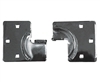 Em-D-Kay 700 Chrome Round Shackless Steel Padlock Heavy Duty Security Hasp For 2010 American Lock A2000 Hockey Puck Lock