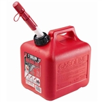 Midwest Can 2310 Red 2 Gallon Plastic EPA/CARB Gas Can