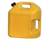 Midwest Can 8610 Yellow 5 Gallon Plastic EPA/CARB Diesel Can