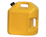 Midwest Can 8610 Yellow 5 Gallon Plastic EPA/CARB Diesel Can