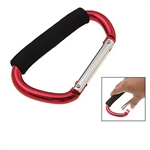 My Helper, MH8000, Extra Large 6" Snap Hook Carabiner Clip Hook Carry Handle with Soft Grip Accessory