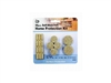 My Helper, MH9003, 56 Pieces, Beige, Self Stick Felt Home Surface Pad Assorted Protects Floors, Protection Kit