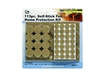 My Helper, MH9113, 113 Pieces, Beige, Self Stick Felt Surface Pad Assorted Protects Floors, Protection Kit