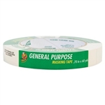 Duck Brand, MK-401P, General Purpose Masking Tape, 3/4" x 60yd , 1 count