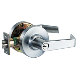 Arrow MLX11SB26DL Satin Chrome US26D Grade 2 Entry Cylindrical Lever Lock