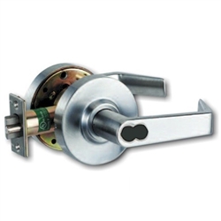 Arrow MLX11SBIC26DL Satin Chrome US26D Grade 2 Entry Cylindrical Lever Lock With IC Core Hole (CORE SOLD SEPERATELY)