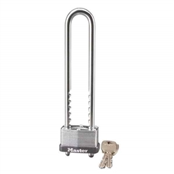 Master Lock 517D Adjustable 5 inch Long Shackle with 1-3/4 inch Wide Body Steel Warded Padlock