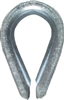 National, N176-842, 1/2", Zinc Rope Thimble