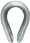 National, N177-923, 3/4", Zinc Rope Thimble