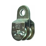 National, N199-810, 1-1/2", No-Rust, Fixed Eye Double Pulley