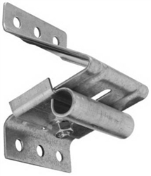 National, N280-495, V7628, 2-1/2" Galvanized Adjustable Top Roller Bracket