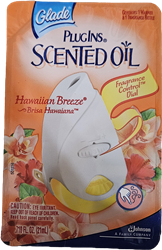 Glade PlugIns Scented Oil Hawaiian Breeze Starter Kit