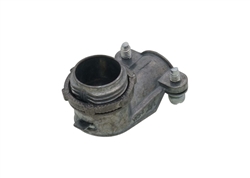 Steel City XC-290-50CP 3/8" Non-Insulated 90-Degree Die Cast 2-Screw Clamp Connector
