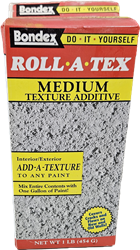 Zinsser 22233 Roll-A-Tex 1 LB Medium Texturing Additive
