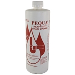 Pequa Industries, P-10232, 32 OZ Quart, Pequa Non-Acid, Fast Acting Non-Polluting Heavy Duty Drain Opener