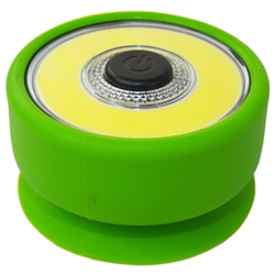 Promier P-COBCUP Green Suction-Cup COB LED Worklight Sticks To Virtually Any Smooth Surface