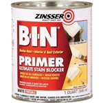 Zinsser 0904 B.I.N., Quart 32 OZ, White Primer Sealer, White Pigmented Shellac