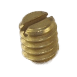 Progressive 1420 Polished Brass Standard Knob Set Screw 1/4" - 20 TPI For The Progressive Model #'s 2400 & 2600 (1 Screw Per Pack)