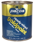 Pacoa, PGP32, 1 Quart, Ready Mixed Gold Paint, Brilliant Gold Leaf Finish