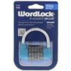 Wordlock PL-135-BL Blue Resettable 5 Dial Combination Padlock