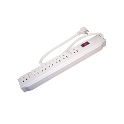 Power Play Products PPP, PP-17636, Deluxe 7 Outlet Pinnacle Surge Protector, 6 FT Cord, 1200 Joules