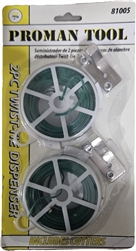 Proman Tool 81005, 2 Piece Twist tie Dispenser With Cutter