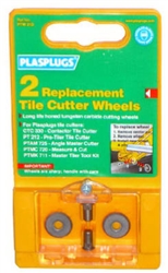 Plasplugs, PTW212, Pro Tiller Ceramic Tile Cutter Replacement Wheels