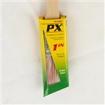 PX PX-02661 PBT 1" Long Rattail Angle Sash Professional Paint Brush