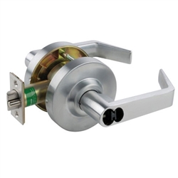 Arrow QL11SBIC26DL Satin Chrome US26D Grade 1 Entry Cylindrical Lever Lock With IC Core Hole (CORE SOLD SEPERATELY)