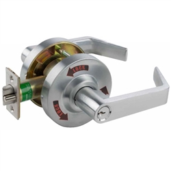 Arrow QL97SB26DL Satin Chrome US26D Grade 1 Classroom Intruder Cylindrical Lever Lock