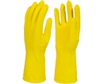 Tuff Stuff GLV9640S Small One Pair Yellow Household Reusable Latex Glove