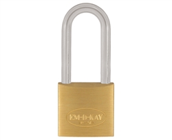Em-D-Kay 2500 1-3/4" Body Solid Brass Padlock With 2-1/2" Shackle